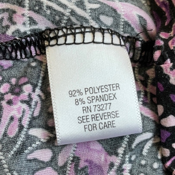 Croft & Barrow Paisley Print Women's Top Size 2X - Picture 9 of 10